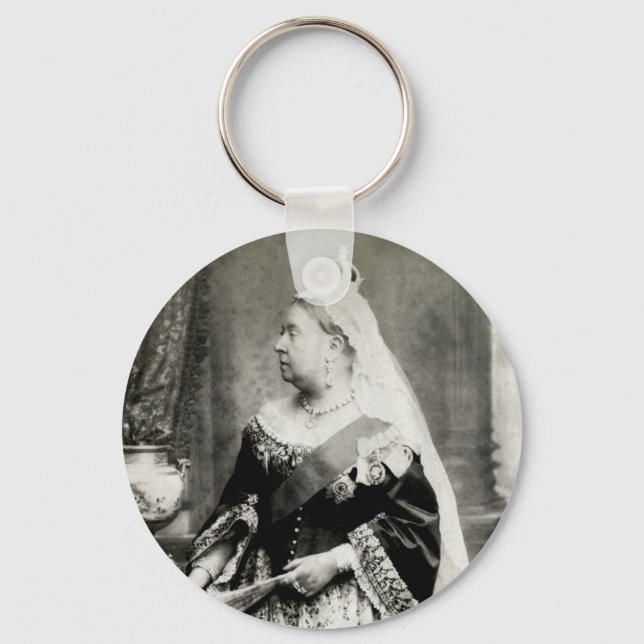 C. 1880 Queen Victoria of England Key Ring (Front)