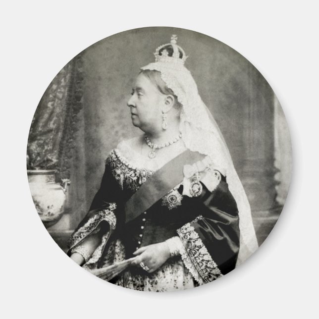 C. 1880 Queen Victoria of England Magnet (Front)