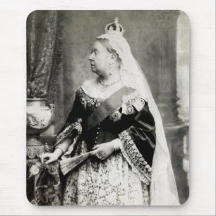 C. 1880 Queen Victoria of England Mouse Mat