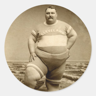 C. 1890 The Big Guy Classic Round Sticker
