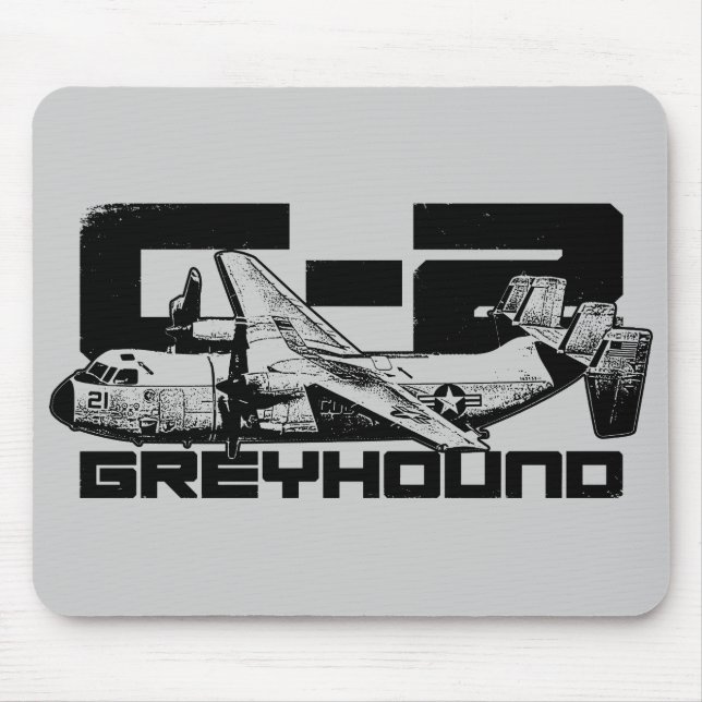 C-2 Greyhound Mousepad (Front)