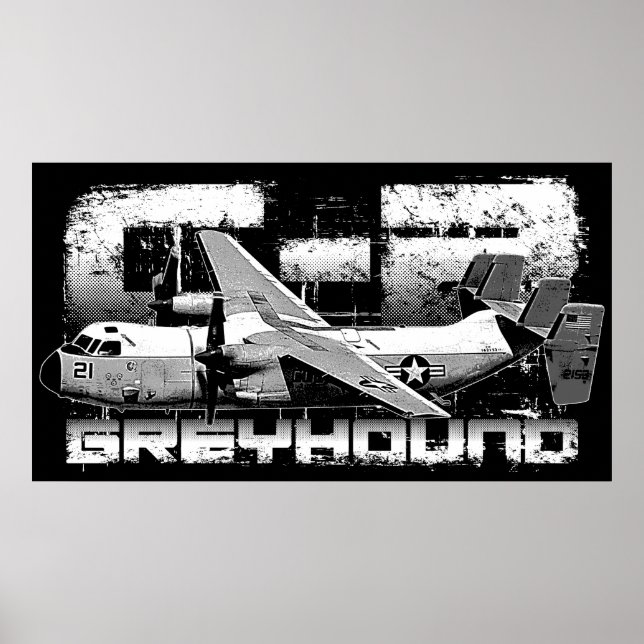 C-2 Greyhound Print (Front)
