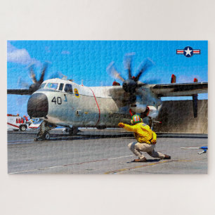 C-2A GREYHOUND (20x30 inches) Jigsaw Puzzle
