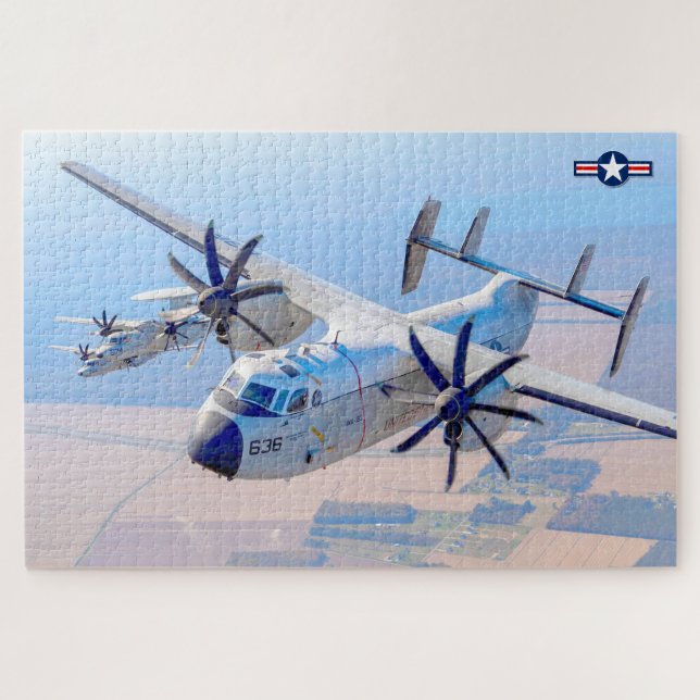 C-2A GREYHOUND (20x30 inches) Jigsaw Puzzle (Horizontal)
