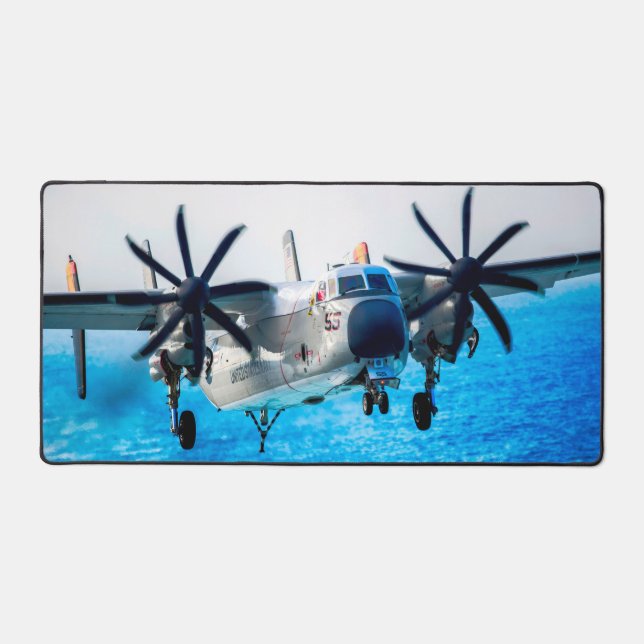 C-2A GREYHOUND DESK MAT (Front)