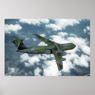C-5 Galaxy Aircraft Poster