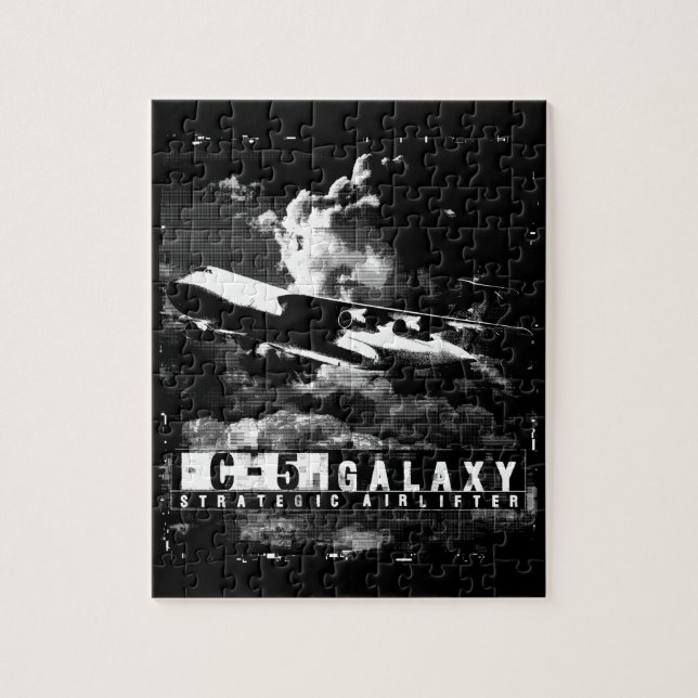 C-5 Galaxy Jigsaw Puzzle (Vertical)