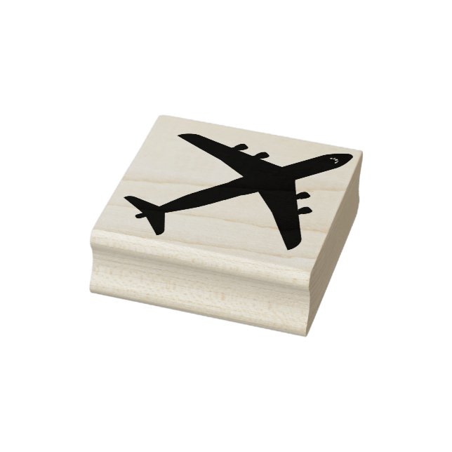 C-5 Galaxy Silhouette Rubber Stamp (Stamp)