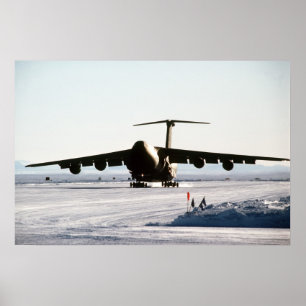 C-5B Galaxy Aircraft Poster