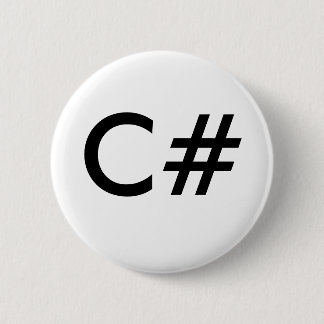 C# 6 CM ROUND BADGE