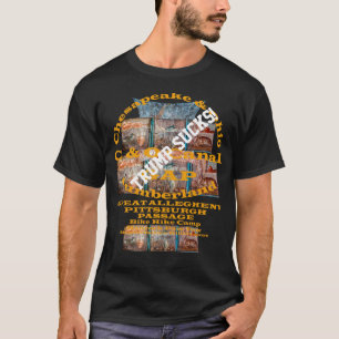 C and O Canal Towpath Great Allegheny Passage T-Shirt