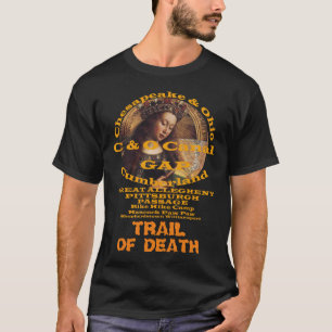 C and O Canal Towpath Great Allegheny Passage T-Shirt