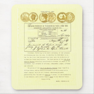 C/B a la Spirite Corsets - Gold Medal Award Ad Mouse Mat
