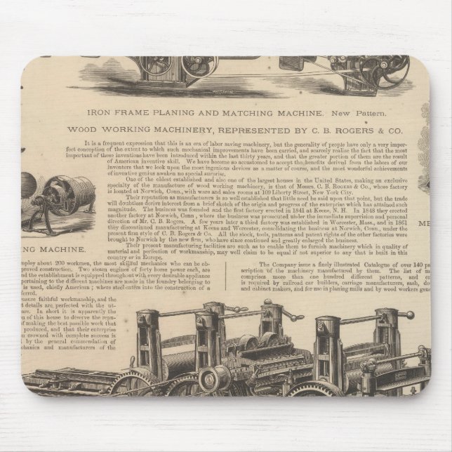 C B Rogers and Company Mouse Mat (Front)