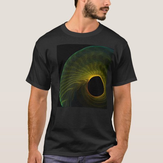 C black hole fractal T-Shirt