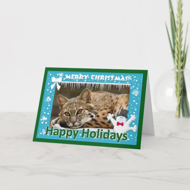 c-bobcat-259-f holiday card (Front)