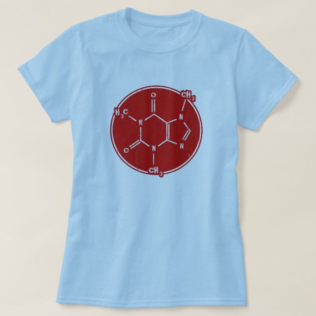 C-C-Caffeine T-Shirt (Design Front)