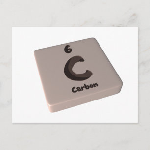 C Carbon Postcard