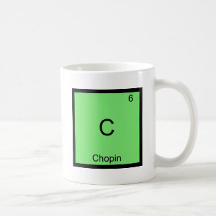 C - Chopin Funny Chemistry Element Symbol T-Shirt Coffee Mug