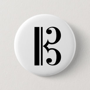 C-Clef Button