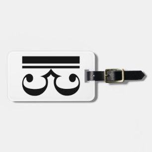 C-Clef Luggage Tag