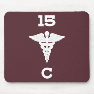 C Co 15th BSB Guidon Mouse Mat
