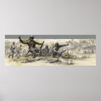 C Company breaks through Poster