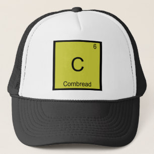 C - Cornbread Funny Chemistry Element Symbol Tee Trucker Hat