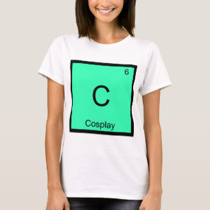 C - Cosplay Chemistry Element Symbol Costume Tee