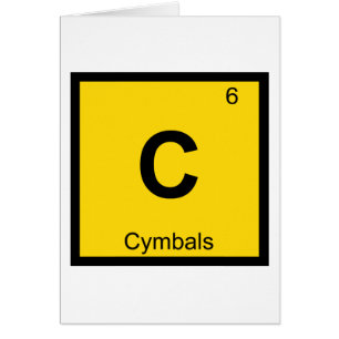 C - Cymbals Music Chemistry Periodic Table Symbol