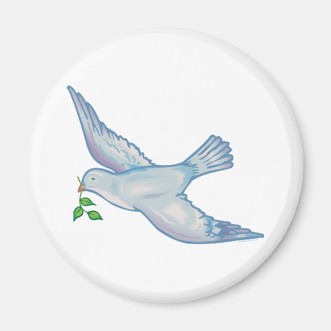 C - Dove of Peace Magnet (Front)