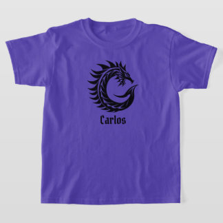 C Dragon Personalise T-Shirt