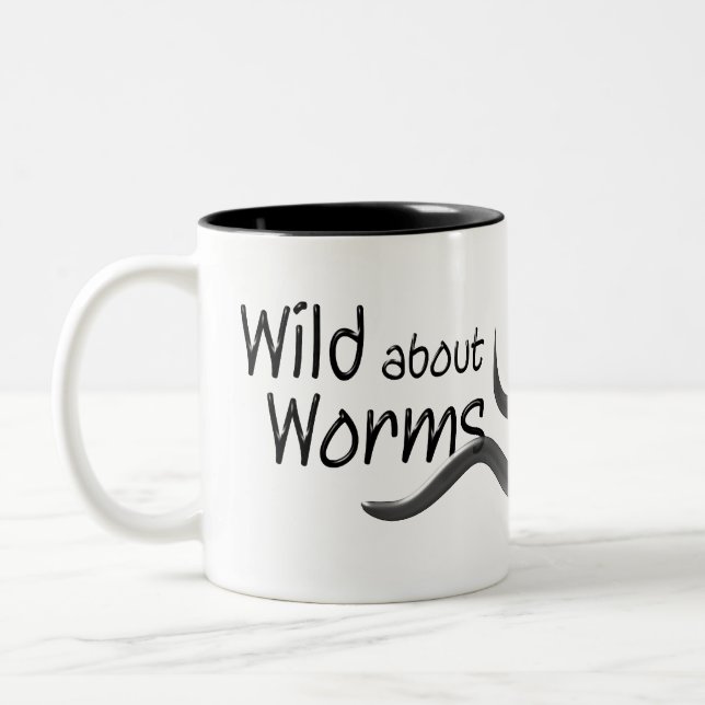 C. elegans coffee mug (Left)