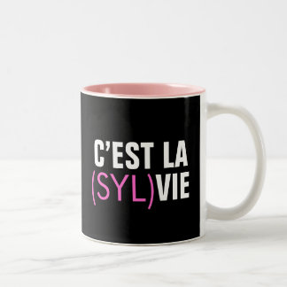 C’est la (Syl)Vie - C’est la Vie Two-Tone Coffee Mug