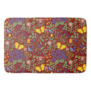 C. F. A Voysey's Butterfly Garden Large Bath Mat