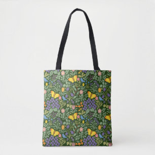 C. F. A. Voysey's Butterfly Garden Tote Bag