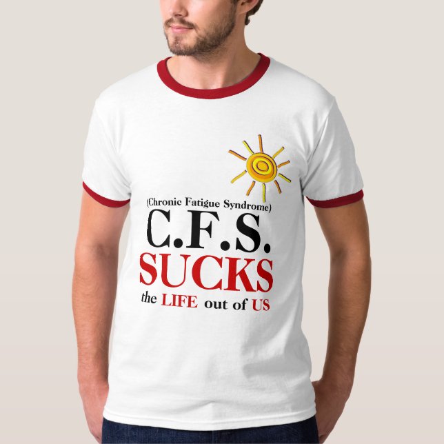 C.F.S. SUCKS T-shirt (Front)