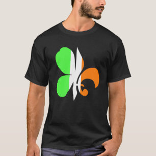 C Fleur Louisiana Irish Cajun New Orleans St Patri T-Shirt