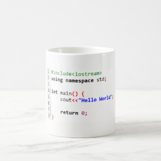 C++ Hello World Coffee Mug