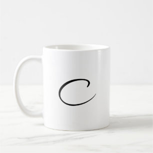 C initial Accent Coffee Mug-Mother's Day Gift-Gift Coffee Mug