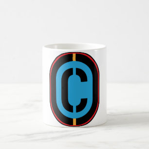 C Initial Mug Monogram