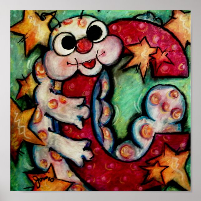C is for Caterpillar Poster (Front)