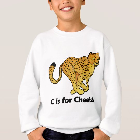 C is for Cheetah Sweatshirt