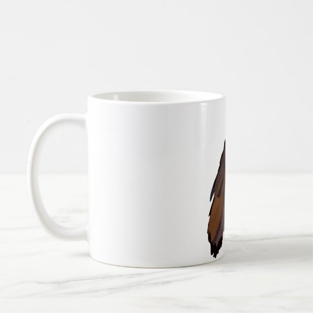 C is for Cinereous Vulture Coffee Mug (Left)