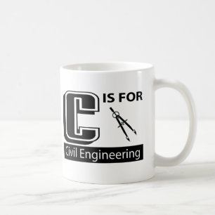 C Is For Civil Engineering Coffee Mug