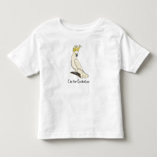 C is for Cockatoo Toddler T-Shirt