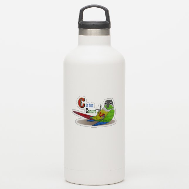 C is for Conure (Waterbottle)