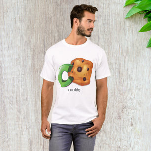C is for Cookie Alphabet Letter Chocolate Chip T-Shirt
