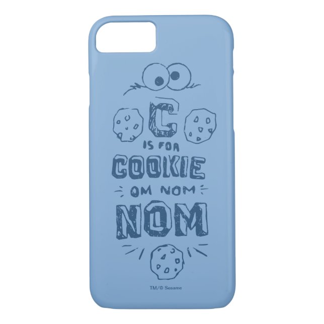 C is for Cookie Case-Mate iPhone Case (Back)