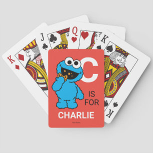 C is for Cookie Monster    Playing Cards